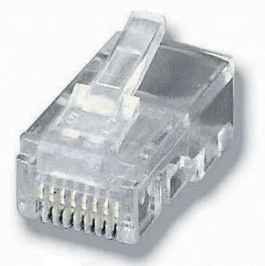 Equip Pro - Netzwerkanschluss - RJ-45 (M) - ungeschirmt - CAT 6 (Packung mit 100), Ansicht 2