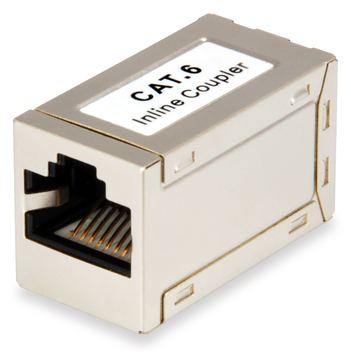 Equip Pro - Netzwerkkoppler - RJ-45 (W) zu RJ-45 (W) - Silber von LumaTech