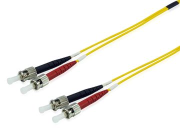 Equip ST/ST-LWL-Patchkabel - OS2 - 5.0m - 5 m - OS2 - ST - ST von LumaTech