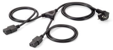 Equip Stromkabel - power CEE 7/7 (M) zu power IEC 60320 C13 von LumaTech