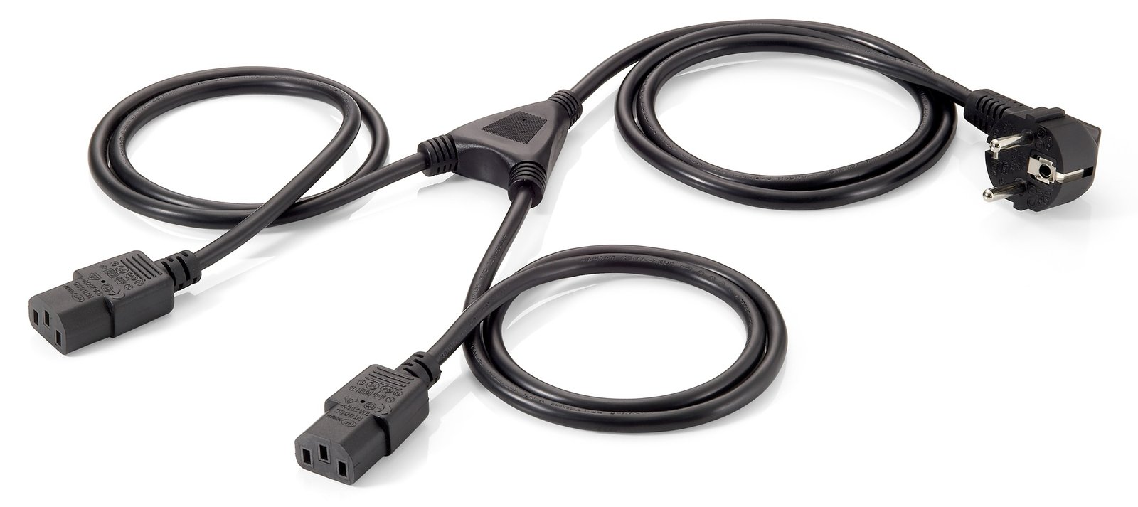 Equip Stromkabel - power CEE 7/7 (M) zu power IEC 60320 C13