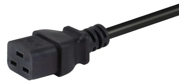 Equip Stromkabel C20 ->C19 St/Bu schwarz - Strom/Netzteil - 1,8 m, Ansicht 3
