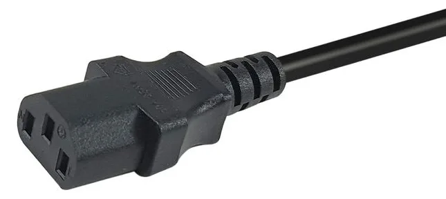 Equip Stromkabel CEE 7/7 ->C13 St/Bu schwarz PVC - Strom/Netzteil - 1,8 m, Ansicht 2