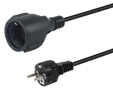 Equip Stromkabel CEE 7/7->CEE 7/3 St/Bu schwarz - Strom/Netzteil von LumaTech