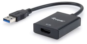 Equip USB 3.0 auf HDMI Adapter - 3.2 Gen 1 (3.1 Gen 1) - USB Typ-A - HDMI-Ausgang - 1920 x 1080 Pixel von LumaTech