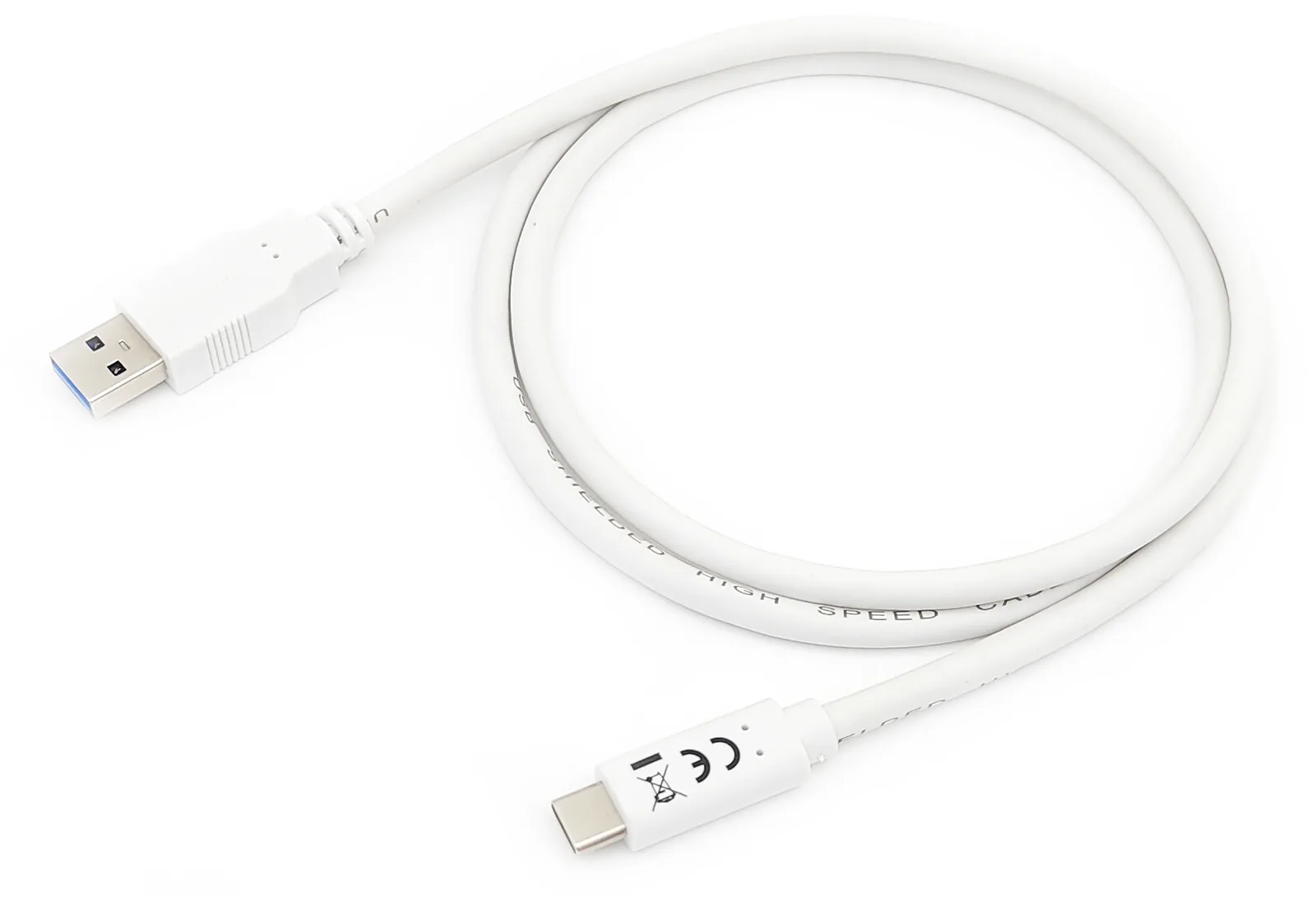 Equip USB 3.2 Gen 1 Typ A auf Typ C Kabel - M/M - 2 m - 1 m - USB A - USB C - USB 3.2 Gen 1 (3.1 Gen 1) - 5 Gbit/s -Weiß, Ansicht 3