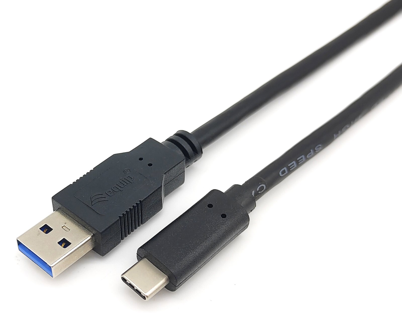 Equip USB 3.2 Gen 1 Typ A auf Typ C Kabel - M/M - 2.0 m - 2 m - USB A - USB C - USB 3.2 Gen 1 (3.1 Gen 1) Schwarz von LumaTech