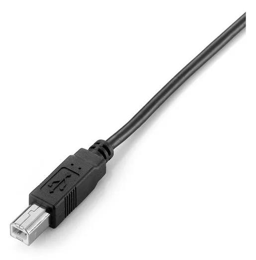 Equip USB Kabel 2.0 A-B St/St schwarz Polybeutel - Kabel - Digital/Daten, Ansicht 2