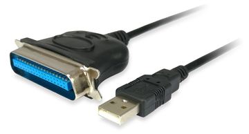 Equip USB-/Parallelkabel - USB (M) zu Centronics 36-Polig (M) von LumaTech