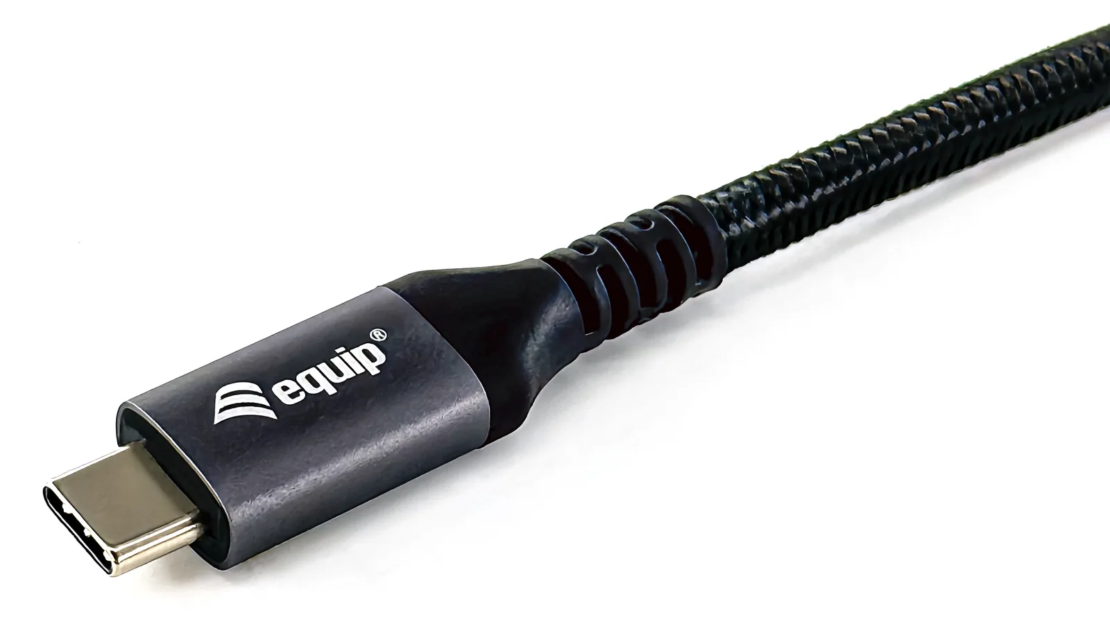 Equip USB4 Gen 2x2 C-auf-C-Kabel - Stecker/Stecker - 2.0 m - 4K/60 Hz - 20 Gbit/s - PD 100 W - 2 m - Schwarz, Ansicht 4