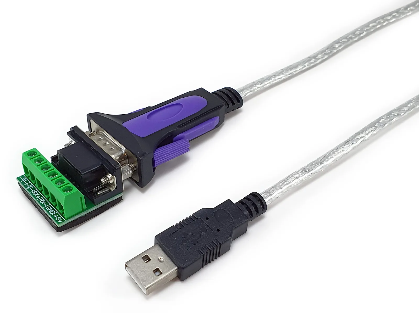 Equip USB-A auf Serial RS-422/485 (DB9) Adapter - Grau - 1,5 m - USB Typ-A - DB-9 - Männlich - Männlich, Ansicht 4