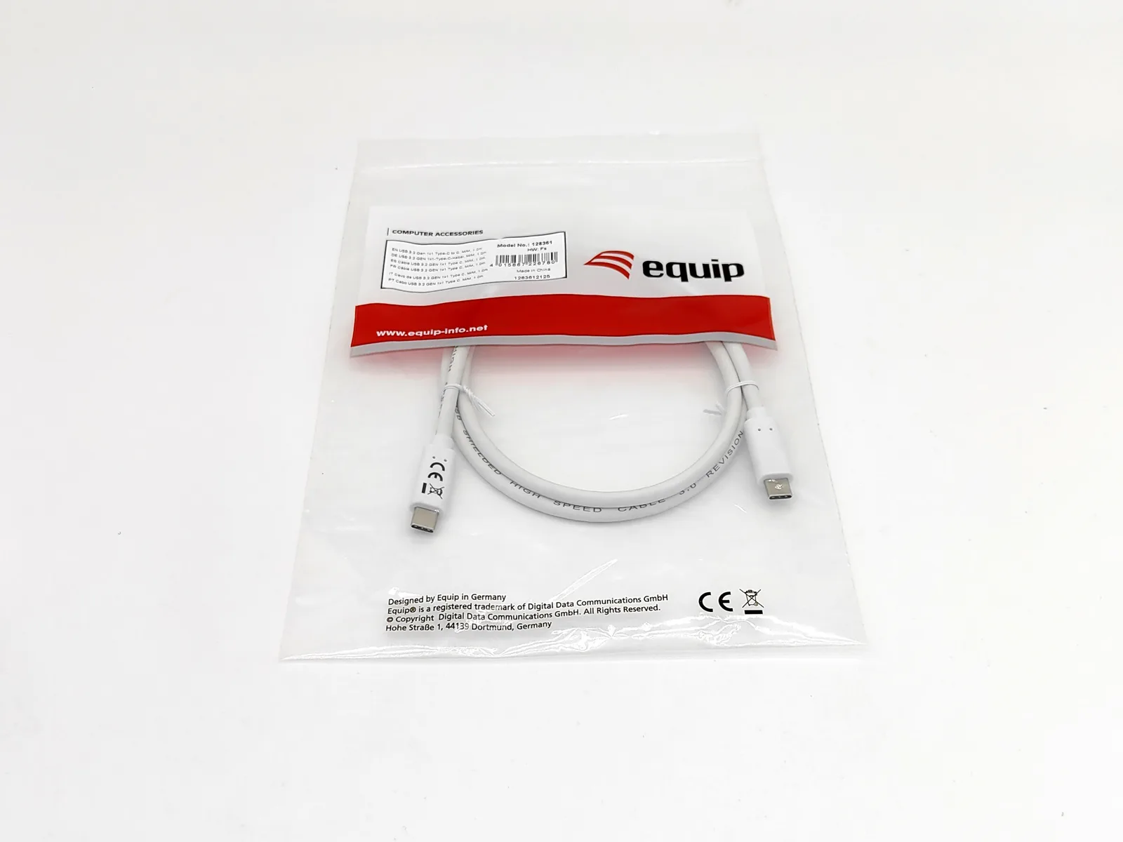Equip USB-Kabel - 24 pin USB-C (M) zu 24 pin USB-C (M), Ansicht 2