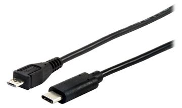 Equip USB-Kabel - Micro-USB Typ B (M) bis USB-C (M) von LumaTech