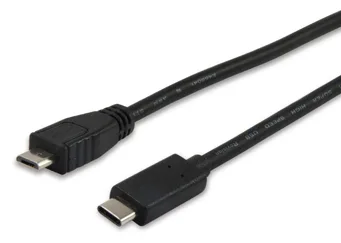 Equip USB-Kabel - Micro-USB Typ B (M) bis USB-C (M), Ansicht 2