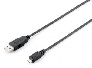Equip USB-Kabel - USB (M) zu Micro-USB Typ B (M) von LumaTech