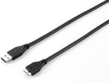 Equip USB-Kabel - USB Typ A (M) zu Micro-USB Typ B (M) von LumaTech