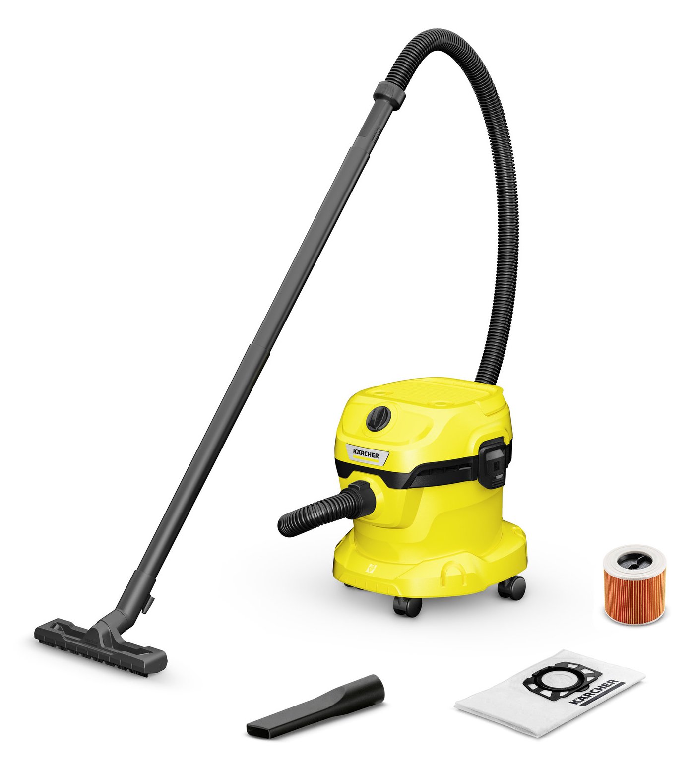 Kärcher WD 2 Plus V-12/4/18/C - Staubsauger - Kanister