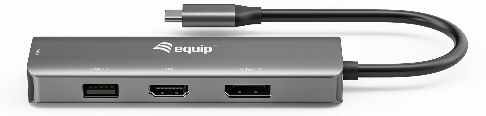 Equip Videoadapter - 24 pin USB-C männlich zu USB, HD-15 (VGA), Ansicht 3