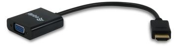 Equip Videokonverter - HDMI - VGA - Schwarz von LumaTech