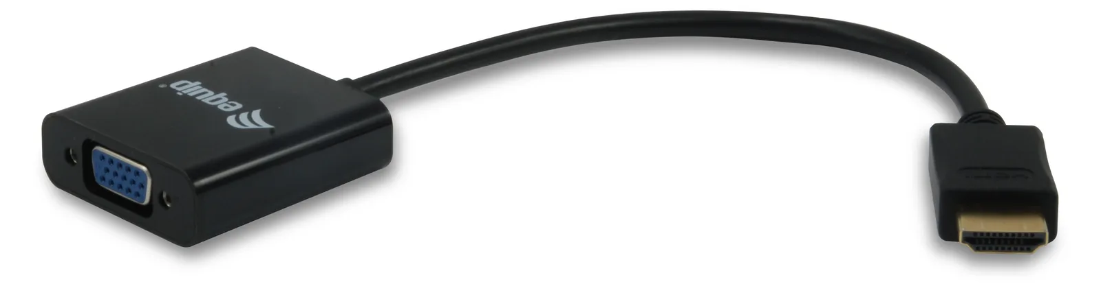 Equip Videokonverter - HDMI - VGA - Schwarz, Ansicht 2