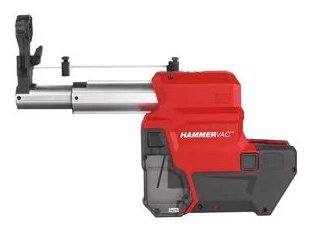 Milwaukee M18 FDDEXL-0 Dedizierte Staubabsaugung für 26mm SDS-Plus-Hammer mit Autopulse