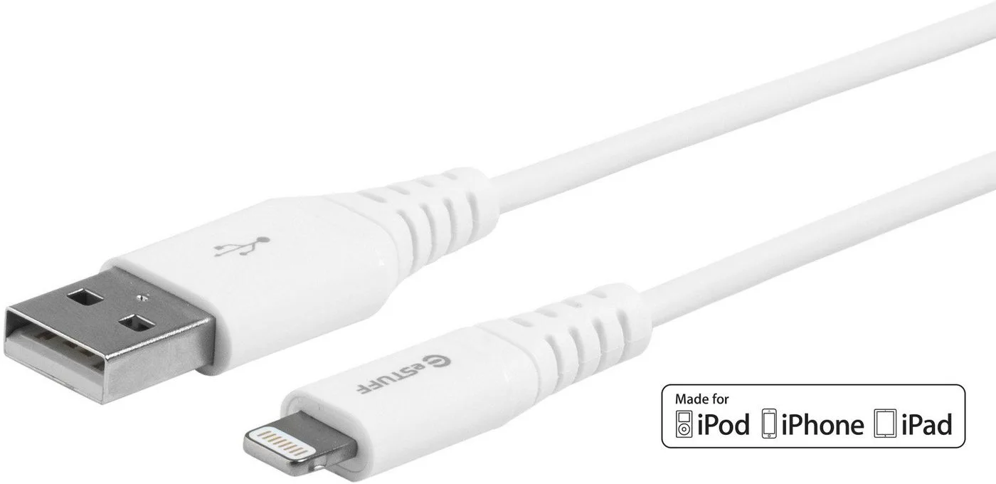 eSTUFF ES601004-BULK - 0,15 m - Lightning - USB A - Männlich - Männlich - Weiß, Ansicht 4