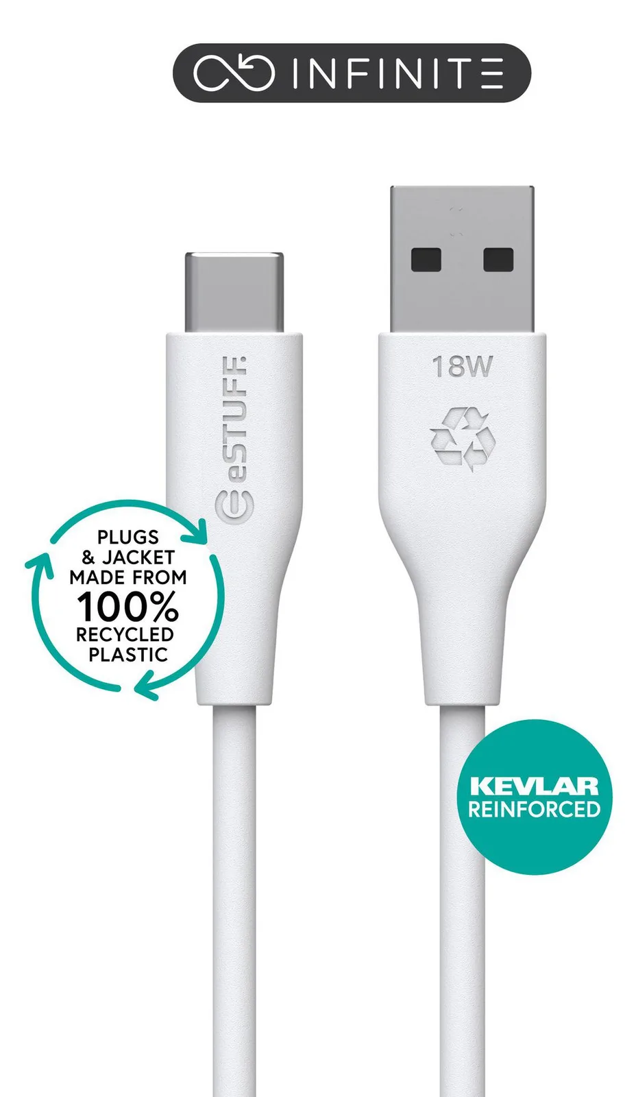 eSTUFF INFINITE - USB-Kabel - 24 pin USB-C (M), Ansicht 2