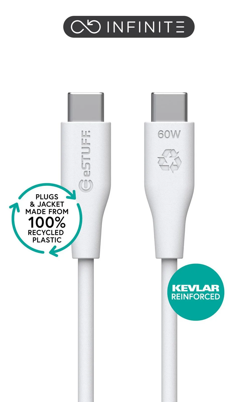 eSTUFF INFINITE - USB-Kabel - 24 pin USB-C (M), Ansicht 2
