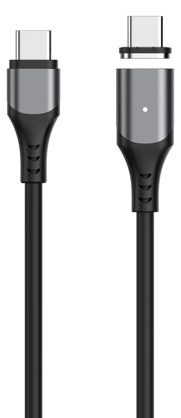 eSTUFF INFINITE GRS Magnetic USB-C - C 2.0 Cable PD100W 480 Mbps - Kabel - Digital/Daten, Ansicht 2