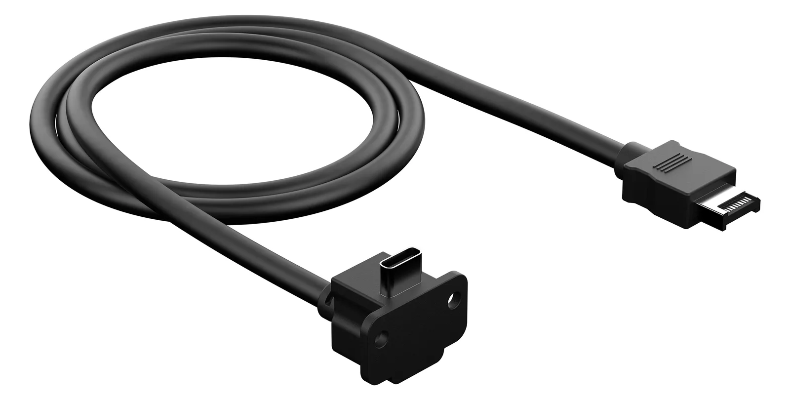 Fractal Design Model E - USB-Kabel - USB-C Header (M), Ansicht 3