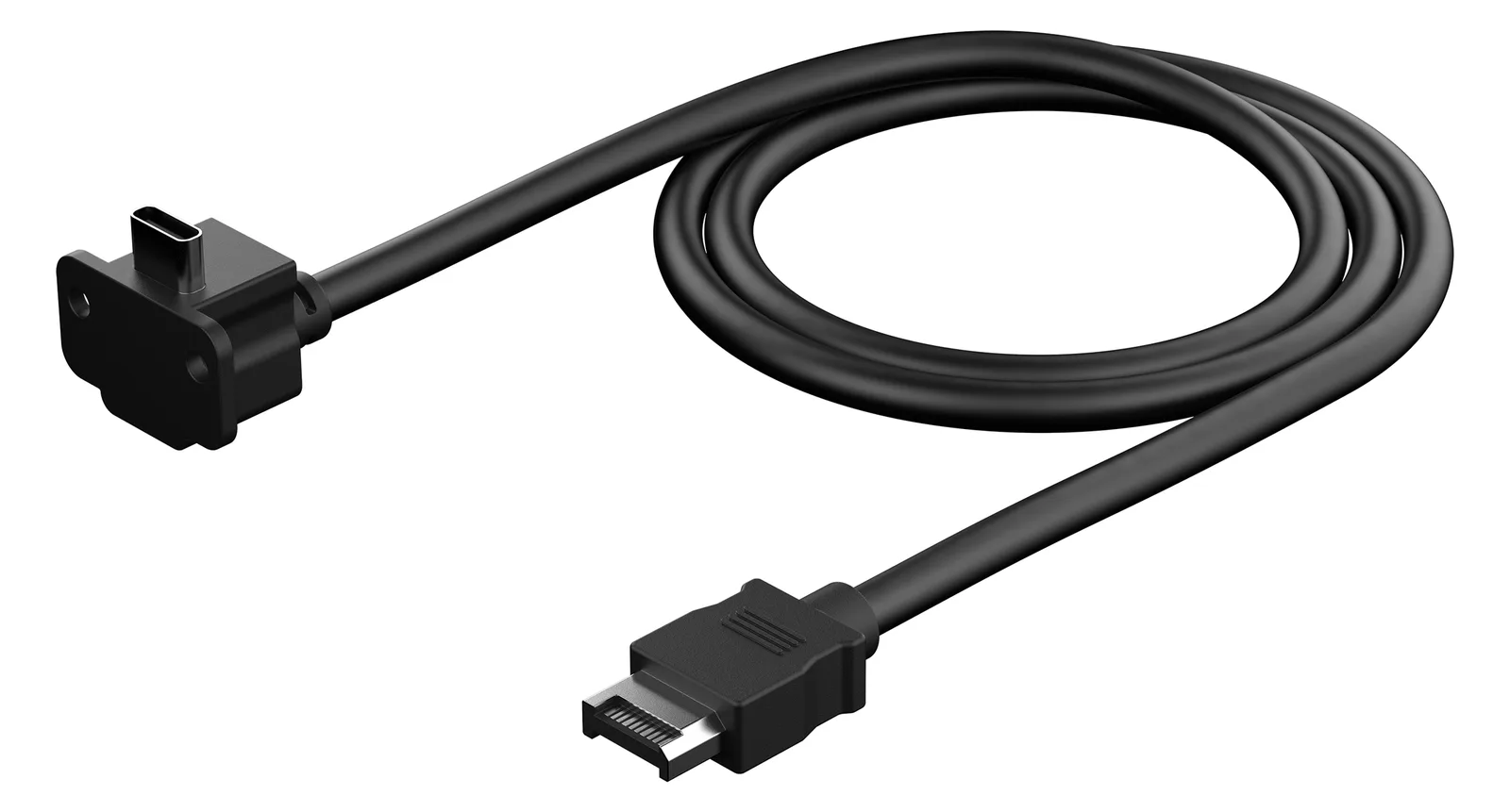 Fractal Design Model E - USB-Kabel - USB-C Header (M), Ansicht 4