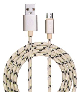 GARBOT Grab&Go Braided Micro-USB Cable Gold - Kabel - Digital/Daten von LumaTech