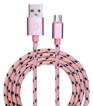 GARBOT Grab&Go Braided Micro-USB Cable Pink - Kabel - Digital/Daten von LumaTech