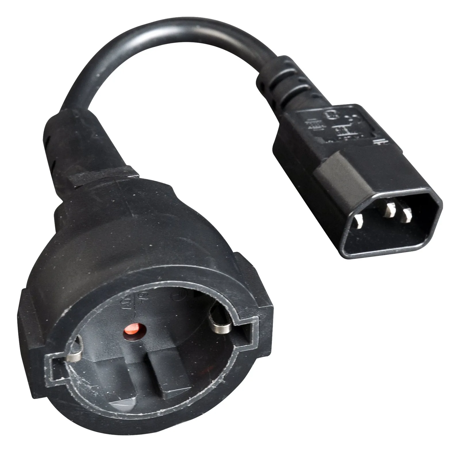 Gembird Cablexpert - Netzteil - IEC 60320 C14 zu CEE 7/4 (W), Ansicht 3