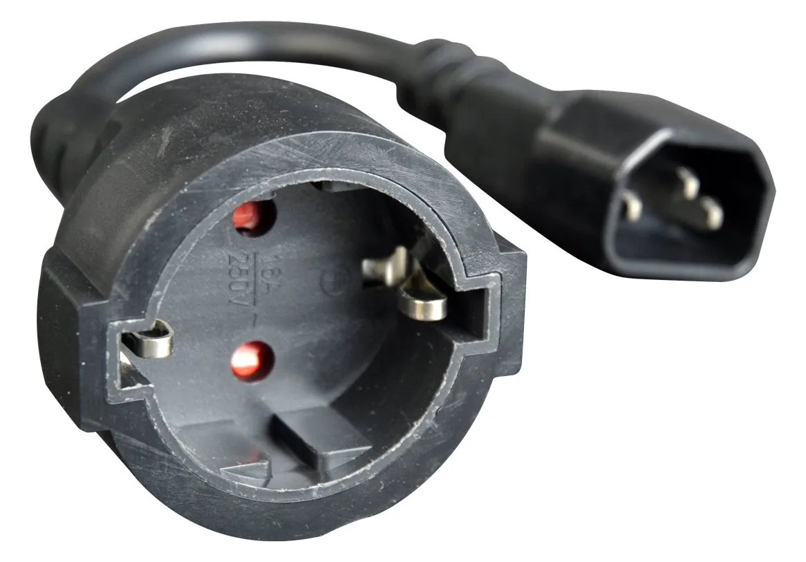 Gembird Cablexpert - Netzteil - IEC 60320 C14 zu CEE 7/4 (W), Ansicht 4