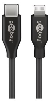 Goobay - Lightning-Kabel - 24 pin USB-C männlich zu Lightning männlich von LumaTech