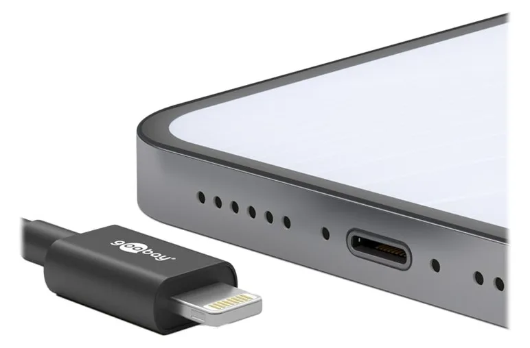 Goobay - Lightning-Kabel - 24 pin USB-C männlich zu Lightning männlich, Ansicht 3