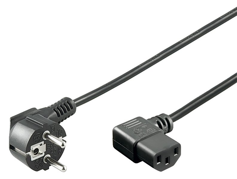 Goobay - Stromkabel - IEC 60320 C13 bis CEE 7/7 (M)