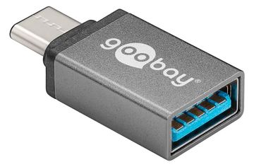 Goobay - USB-Adapter - USB Typ A (W) bis USB-C (M) von LumaTech