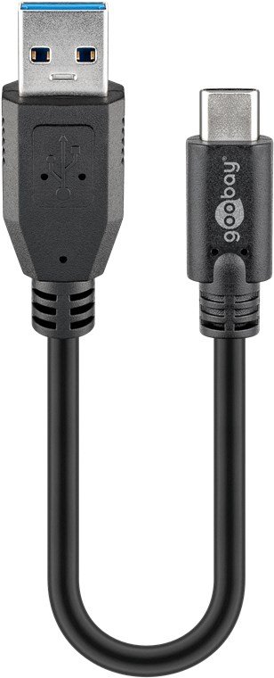 Goobay - USB-Kabel - USB Typ A (M) bis USB-C (M) von LumaTech