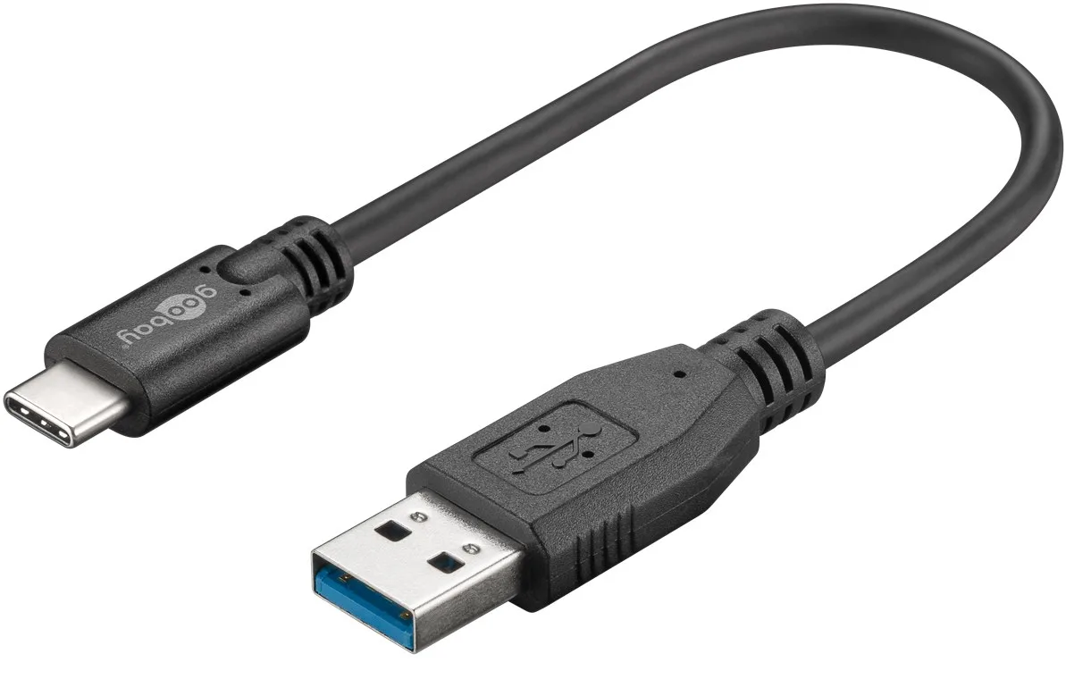 Goobay - USB-Kabel - USB Typ A (M) bis USB-C (M), Ansicht 2