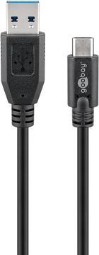 Goobay - USB-Kabel - USB Typ A (S) bis USB-C (S) von LumaTech