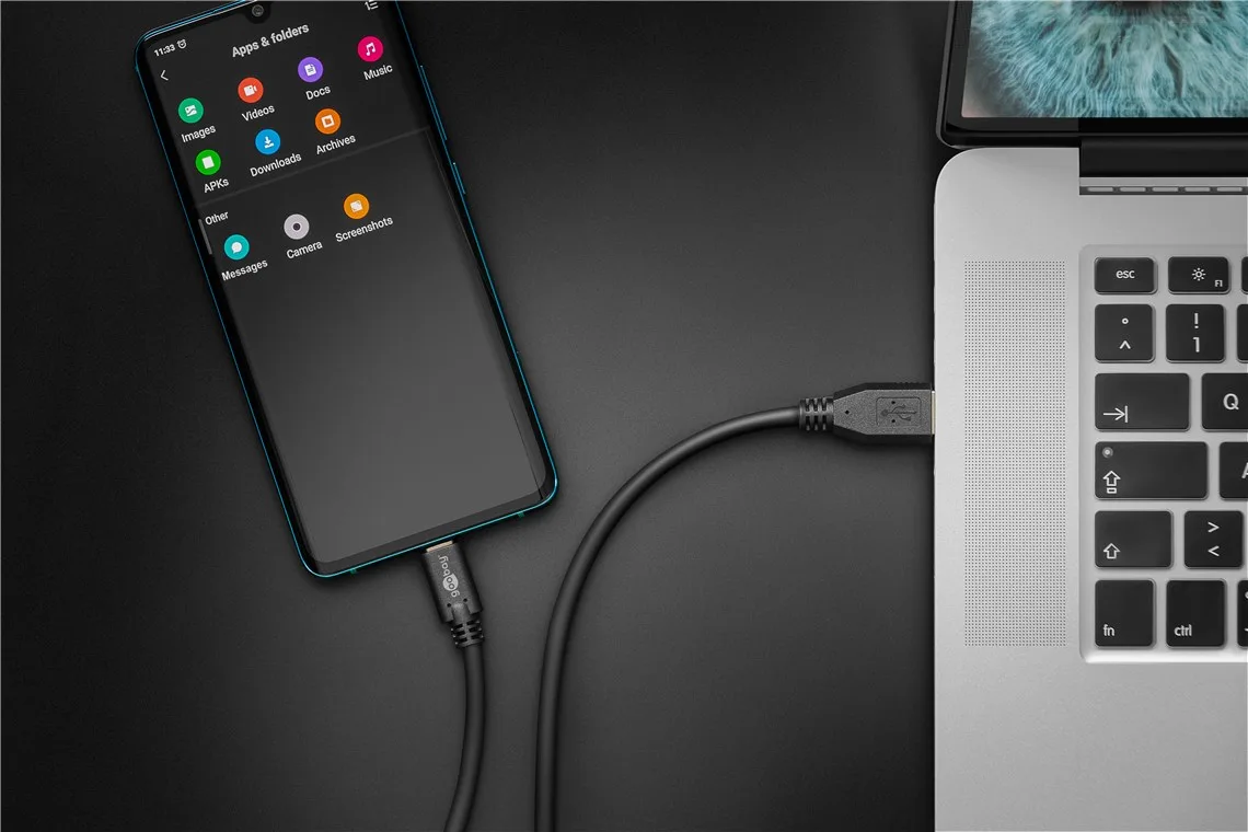 Goobay - USB-Kabel - USB-C (M) bis USB Typ A (M), Ansicht 3