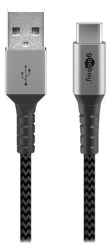 Goobay - USB-Kabel - USB-C (M) zu USB (M) - USB 2.0 - Schwarz von LumaTech
