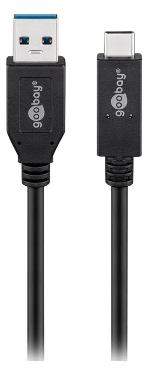 Goobay - USB-Kabel - USB-C (M) zu USB Typ A (M) von LumaTech