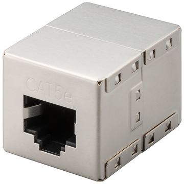 Goobay Netzwerkkoppler - RJ-45 (W) zu RJ-45 (W) von LumaTech