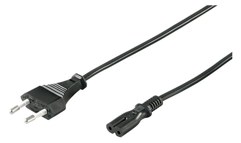 Goobay NK 104 S - Stromkabel - Eurostecker (M)