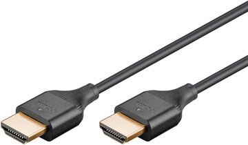 Goobay Slim High Speed HDMI -Kabel mit Ethernet - 4K/60Hz von LumaTech