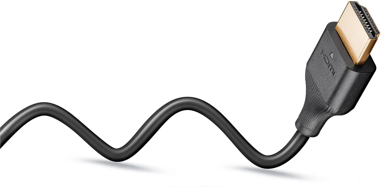 Goobay Slim High Speed HDMI -Kabel mit Ethernet - 4K/60Hz, Ansicht 2