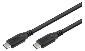 Goobay USB-C -Kabel USB4 240 W 40 Gbit/s Power Delivery 0.5 m - -Stecker> - Kabel - Digital/Daten von LumaTech